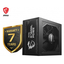 MSI MAG A750GL PCIE5 750W 80+ GOLD POWER SUPPLY